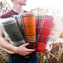 Load image into Gallery viewer, Grand Wool Throw Blanket - Amana Woolen Mill