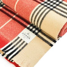 Load image into Gallery viewer, Grand Wool Throw Blanket - Amana Woolen Mill