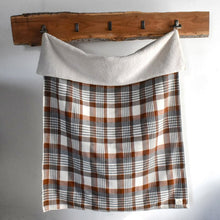 Load image into Gallery viewer, Price Creek Wool Throw with Sherpa Backing - Amana Woolen Mill