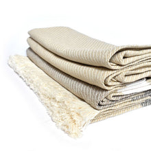 Load image into Gallery viewer, Retro Cotton Throw Blanket - Amana Woolen Mill