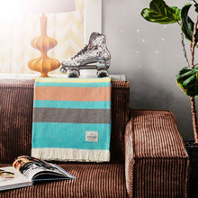 Load image into Gallery viewer, Retro Cotton Throw Blanket - Amana Woolen Mill