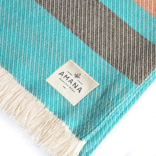 Load image into Gallery viewer, Retro Cotton Throw Blanket - Amana Woolen Mill