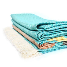 Load image into Gallery viewer, Retro Cotton Throw Blanket - Amana Woolen Mill