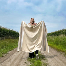 Load image into Gallery viewer, Retro Cotton Throw Blanket - Amana Woolen Mill