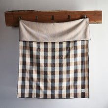 Load image into Gallery viewer, Rob Roy 3-Color Cotton Throw with Sherpa Backing - Amana Woolen Mill
