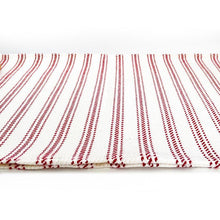 Load image into Gallery viewer, Vintage Ticking Cotton Table Runner - Amana Woolen Mill
