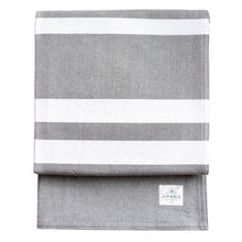 Load image into Gallery viewer, grey Striation Cotton Bed Blanket
