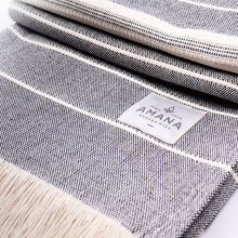 Load image into Gallery viewer, Amana Weave Cotton Throw - Amana Woolen Mill