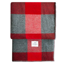 Load image into Gallery viewer, Big Roy Wool Throw with Sherpa Backing - Amana Woolen Mill