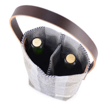 Load image into Gallery viewer, Colony Stripe Wine Tote - Amana Woolen Mill