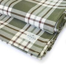Load image into Gallery viewer, Off the Grid Plaid Cotton Bed Blanket - Amana Woolen Mill