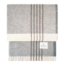 Load image into Gallery viewer, Plat Wool Throw Blanket - Amana Woolen Mill