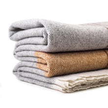 Load image into Gallery viewer, Plat Wool Throw Blanket - Amana Woolen Mill