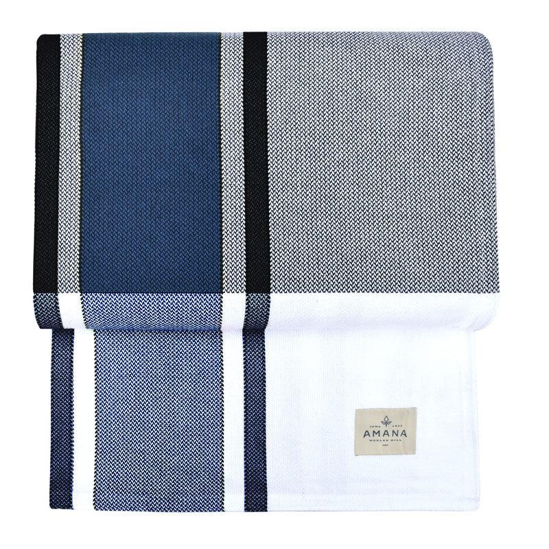 Blue Mod Cotton Bed Blanket
