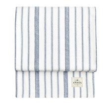 Load image into Gallery viewer, Navy Amana Vintage Cotton Bed Blanket - Amana Woolen Mill
