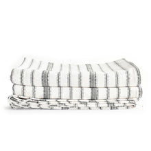 Load image into Gallery viewer, Black Amana Vintage Cotton Bed Blanket - Amana Woolen Mill
