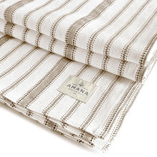 Load image into Gallery viewer, Taupe Amana Vintage Cotton Bed Blanket - Amana Woolen Mill
