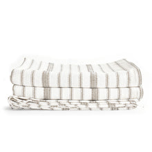 Load image into Gallery viewer, Taupe Amana Vintage Cotton Bed Blanket - Amana Woolen Mill
