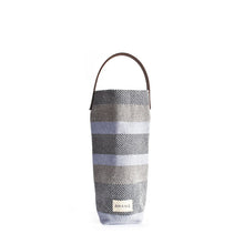Load image into Gallery viewer, One Bottle Colony Stripe Wine Tote in Navy - Amana Woolen Mill
