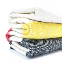 Load image into Gallery viewer, Amana Stripe Wool Throw Blanket - Amana Woolen Mill
