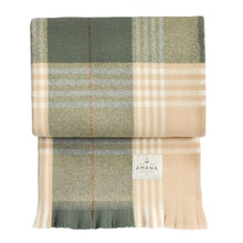 Load image into Gallery viewer, Grand Wool Throw Blanket - Amana Woolen Mill
