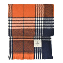 Load image into Gallery viewer, Grand Wool Throw Blanket - Amana Woolen Mill
