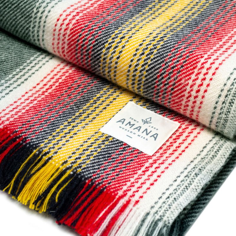Mirage Wool Throw Blanket - Amana Woolen Mill