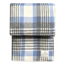 Load image into Gallery viewer, Price Creek Wool Throw with Sherpa Backing - Amana Woolen Mill
