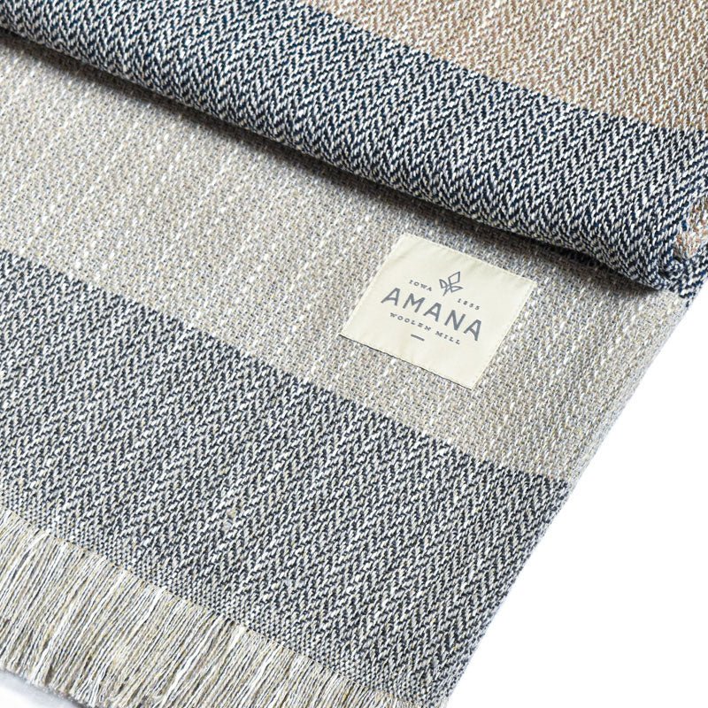 Tweedy Throw Blanket - Amana Woolen Mill
