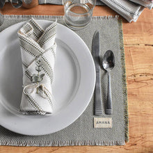 Load image into Gallery viewer, Twill Placemats - Set of 2 - Amana Woolen Mill
