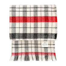 Load image into Gallery viewer, red Solstice Wool Throw Blanket
