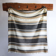 Load image into Gallery viewer, Tan Wolter Ridge Wool Throw Blanket
