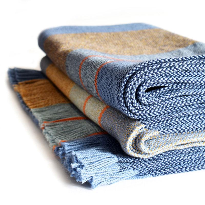 Iowa Parks Series Cotton Throw Blanket - Amana Woolen Mill