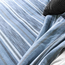 Load image into Gallery viewer, blue Tailrace Cotton Bed Blanket
