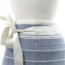 Load image into Gallery viewer, waist ties on the Amana Weave Café Apron
