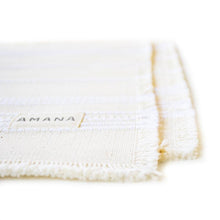 Load image into Gallery viewer, Natural/White Amana Weave Cotton Placemats
