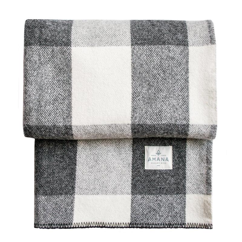 Big Roy Wool Throw Blanket - Amana Woolen Mill