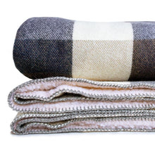 Load image into Gallery viewer, Big Roy Wool Throw with Sherpa Backing - Amana Woolen Mill
