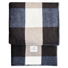 Load image into Gallery viewer, Big Roy Wool Throw with Sherpa Backing - Amana Woolen Mill
