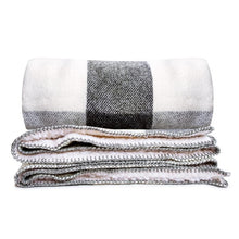 Load image into Gallery viewer, Big Roy Wool Throw with Sherpa Backing - Amana Woolen Mill
