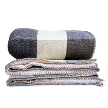 Load image into Gallery viewer, Big Roy Wool Throw with Sherpa Backing - Amana Woolen Mill
