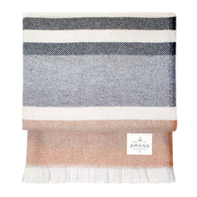 Load image into Gallery viewer, Bow &#39;En Arrow Wool Throw Blanket - Amana Woolen Mill
