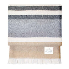 Load image into Gallery viewer, Bow &#39;En Arrow Wool Throw Blanket - Amana Woolen Mill
