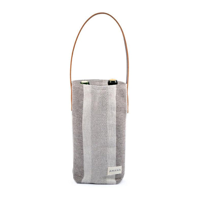 Colony Stripe Wine Tote - Amana Woolen Mill