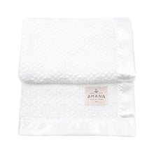 Load image into Gallery viewer, Diamond Weave Cotton Baby Blanket - Amana Woolen Mill
