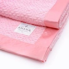 Load image into Gallery viewer, Diamond Weave Cotton Baby Blanket - Amana Woolen Mill
