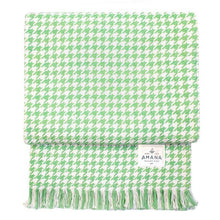 Load image into Gallery viewer, Hardy Houndstooth Cotton Throw Blanket - Amana Woolen Mill
