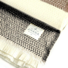 Load image into Gallery viewer, Illusion Wool Throw Blanket - Amana Woolen Mill
