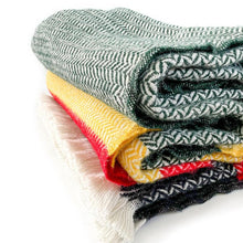 Load image into Gallery viewer, Illusion Wool Throw Blanket - Amana Woolen Mill
