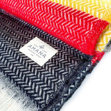 Load image into Gallery viewer, Illusion Wool Throw Blanket - Amana Woolen Mill
